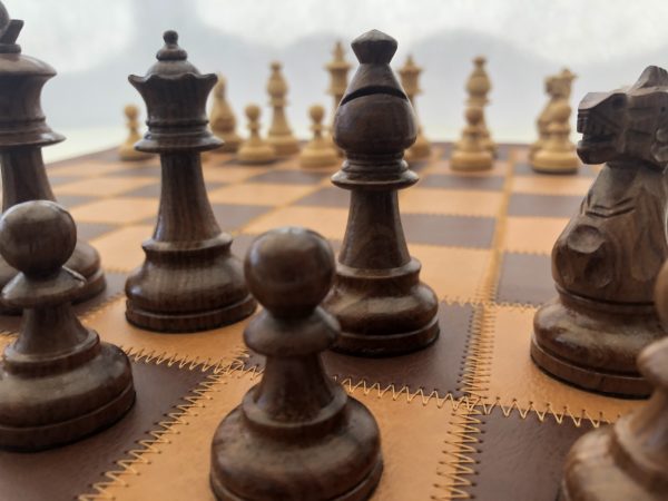 The Kingfisher - Acacia Double Weighted Staunton Chess Set - Image 5