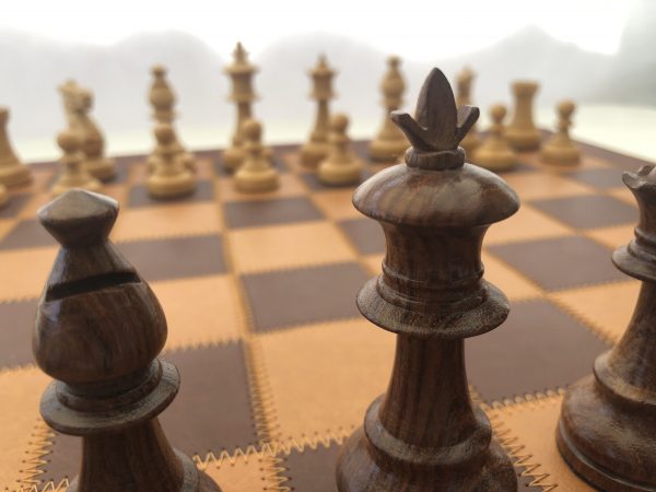 The Kingfisher - Acacia Double Weighted Staunton Chess Set - Image 7