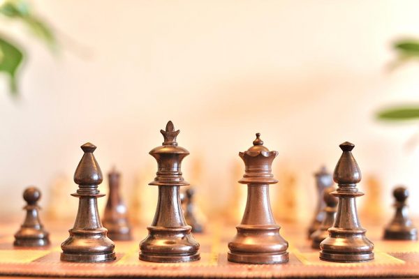 The Kingfisher - Rosewood Double Weighted Staunton Chess Set