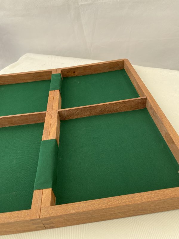 Full Size Acacia Chess Board and Case Combined - Image 13