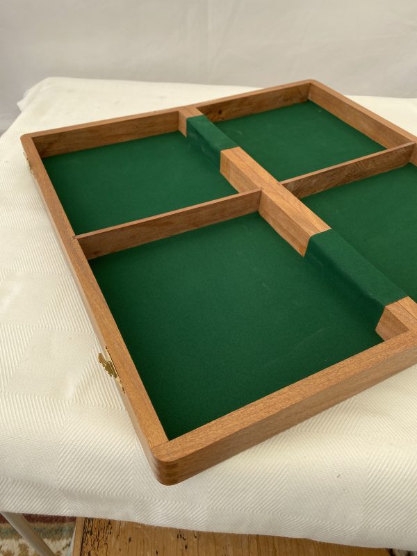 Full Size Acacia Chess Board and Case Combined - Image 16