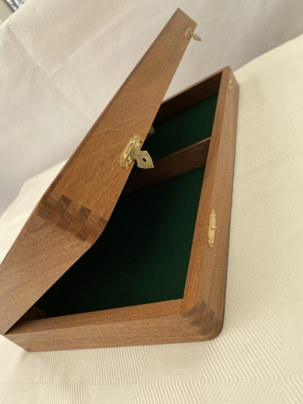 Full Size Acacia Chess Board and Case Combined - Image 6