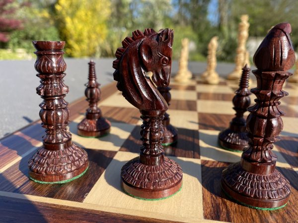 The Kowamura Bud Rosewood Chess Set - Image 4