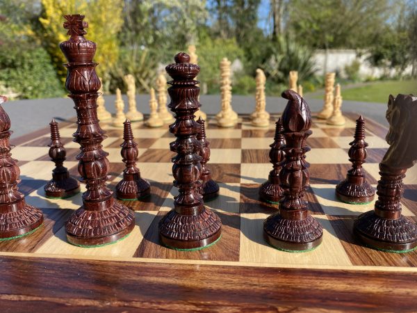 The Kowamura Bud Rosewood Chess Set - Image 23