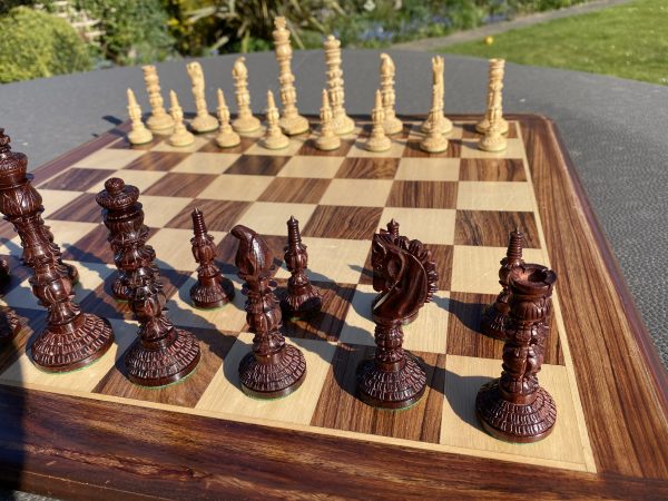 The Kowamura Bud Rosewood Chess Set - Image 26
