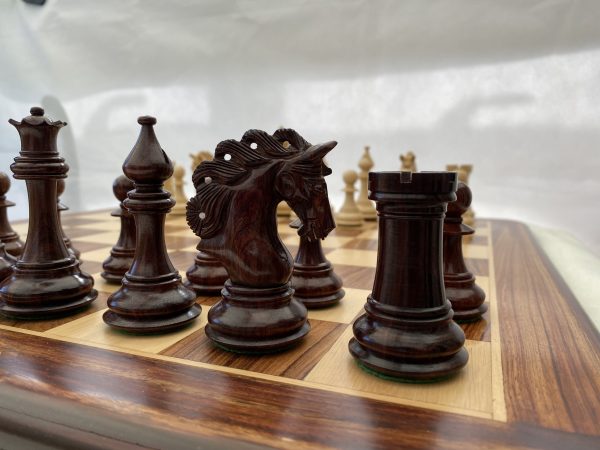 The Mayfield Anjanwood Triple Weighted Chess Pieces - Image 6