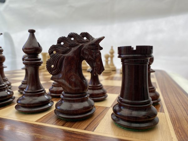 The Mayfield Anjanwood Triple Weighted Chess Pieces - Image 7