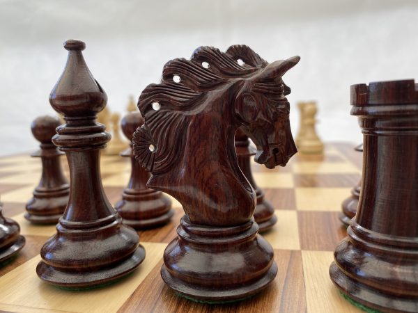 The Mayfield Anjanwood Triple Weighted Chess Pieces - Image 11