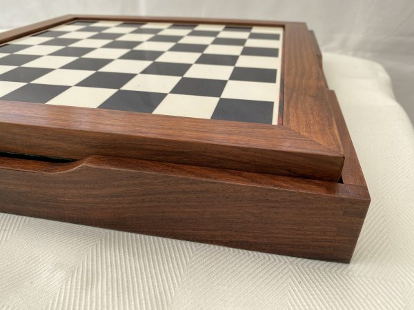 Combined Chess Set including Cabinet Board - Image 2