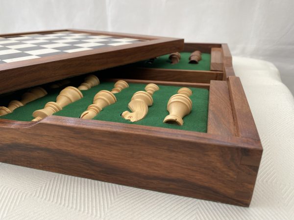 Combined Chess Set including Cabinet Board - Image 10