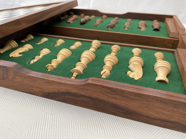 Combined Chess Set including Cabinet Board - Image 13