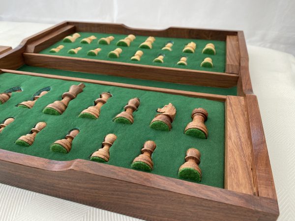 Combined Chess Set including Cabinet Board - Image 14