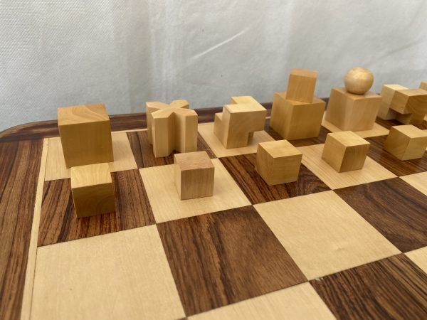 Bauhaus Acacia Chess Set - Image 17