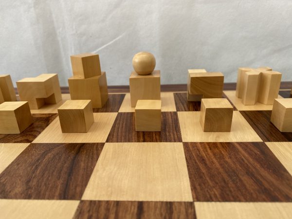 Bauhaus Acacia Chess Set - Image 18