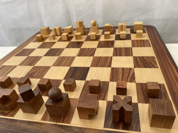 Bauhaus Acacia Chess Set - Image 20