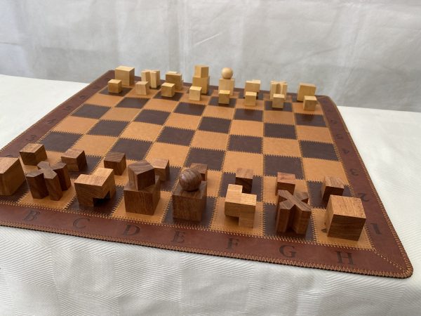 Bauhaus Acacia Chess Set - Image 25