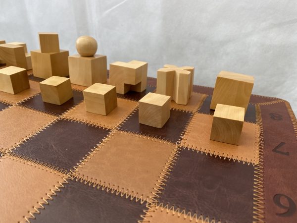 Bauhaus Acacia Chess Set - Image 2