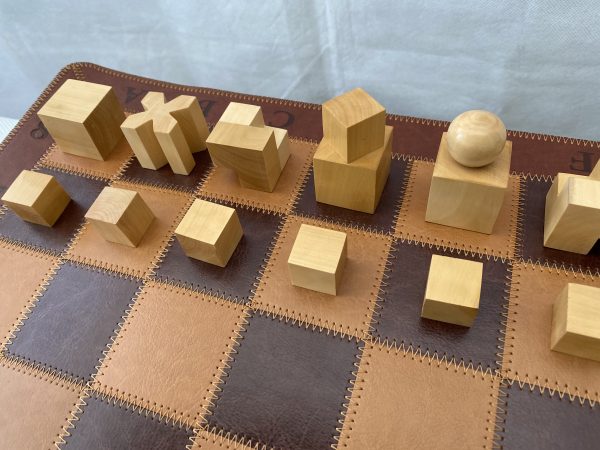 Bauhaus Acacia Chess Set - Image 5