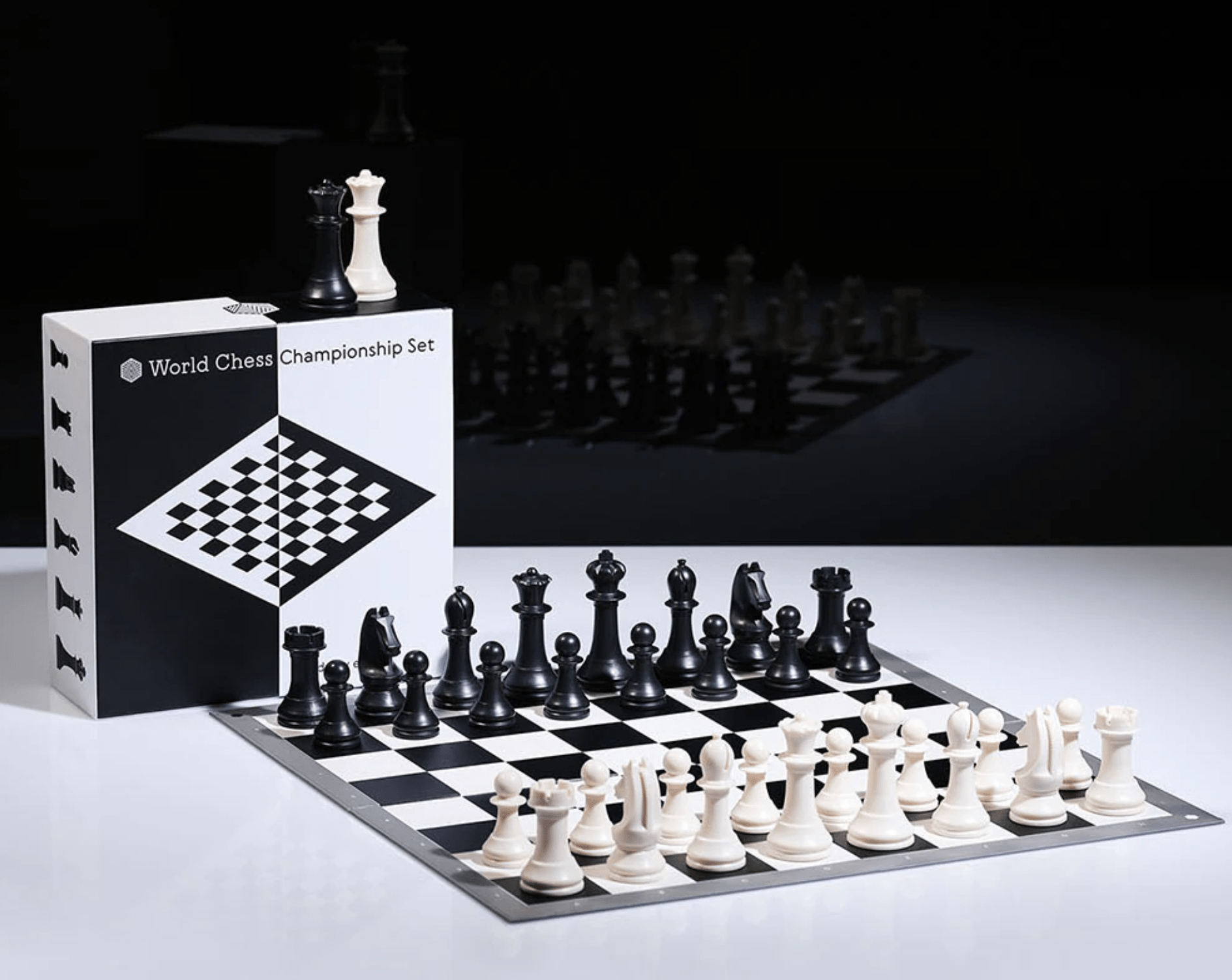 Official FIDE World Championship Chess Set - ChessBaron Chess Sets