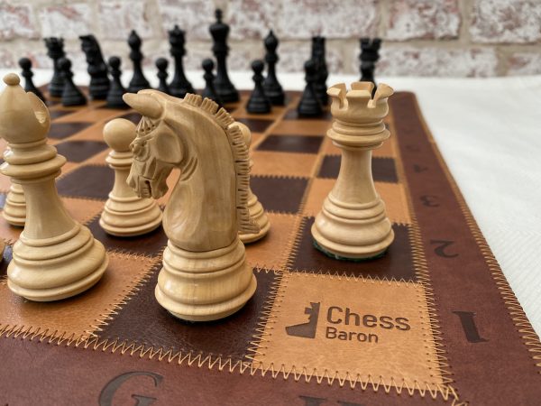 Triple Weighted Imperial Ebonised Chess Pieces - Image 12