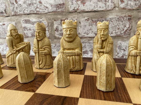 British Museum Isle of Lewis Chess Set - Ivory and Brown - Image 11