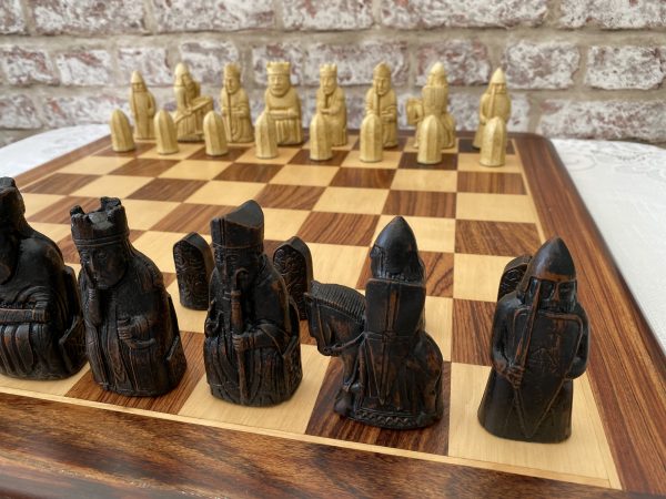 British Museum Isle of Lewis Chess Set - Ivory and Brown - Image 12