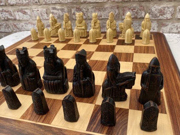 British Museum Isle of Lewis Chess Set - Ivory and Brown - Image 20