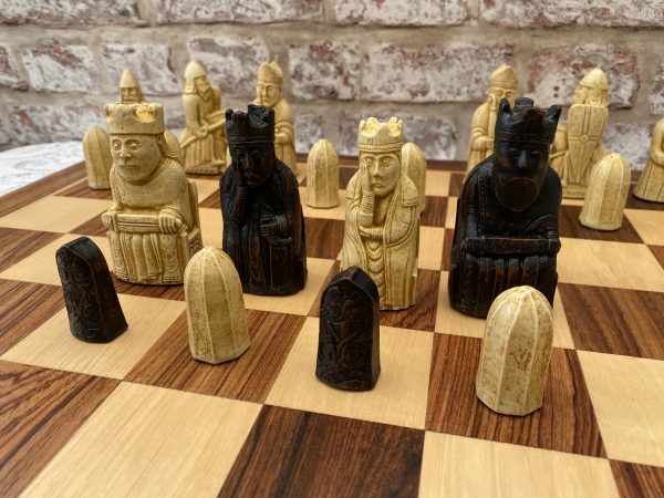British Museum Isle of Lewis Chess Set - Ivory and Brown - Image 19