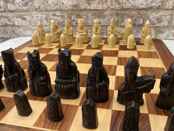British Museum Isle of Lewis Chess Set - Ivory and Brown - Image 16