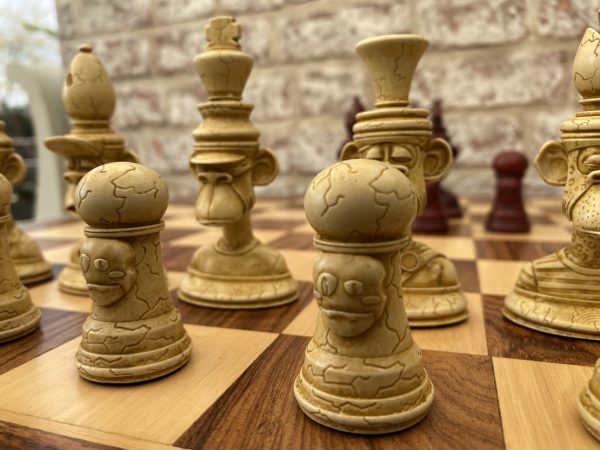 The Bored Ape Yacht Club Chess Set in White and Red - Image 12
