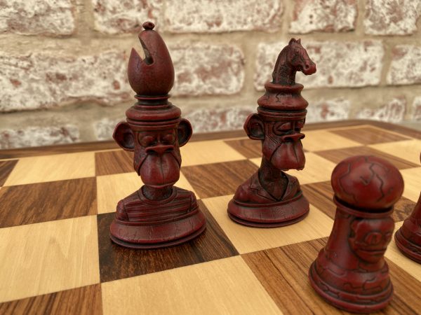 The Bored Ape Yacht Club Chess Set in White and Red - Image 6