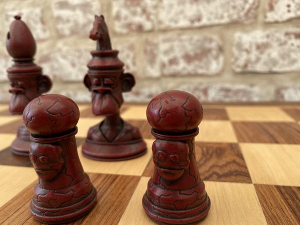 The Bored Ape Yacht Club Chess Set in White and Red - Image 7