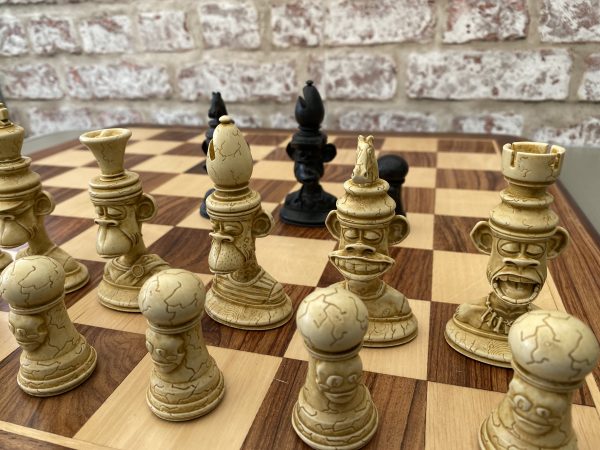 The Bored Ape Yacht Club Chess Set in White and Black
