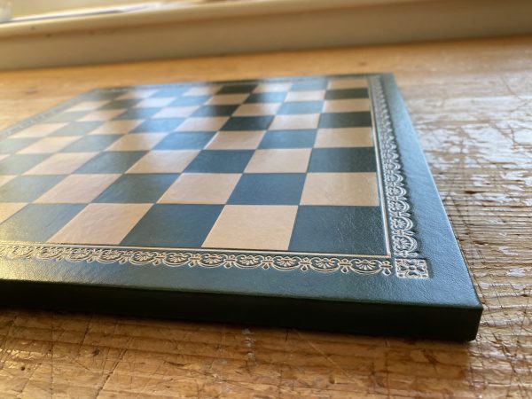 Leatherette Green Chess Board - Small - Image 7