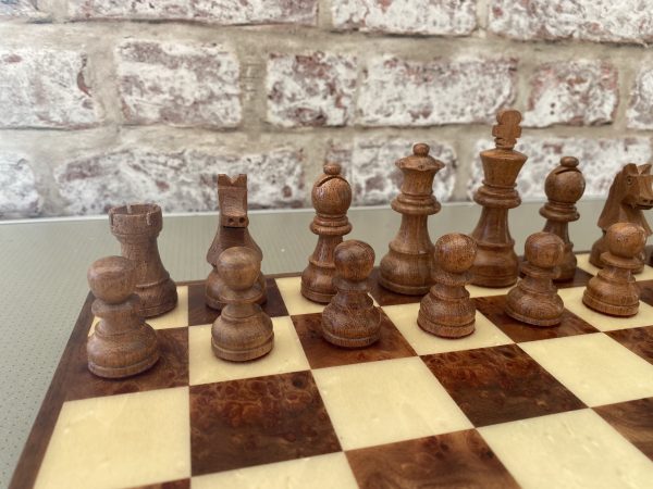 Small Exquisite Staunton Weighted Chess Pieces - Image 2