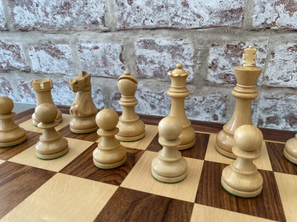 The Morgan - Double Weighted Ebonised Staunton Chess Set - Image 12
