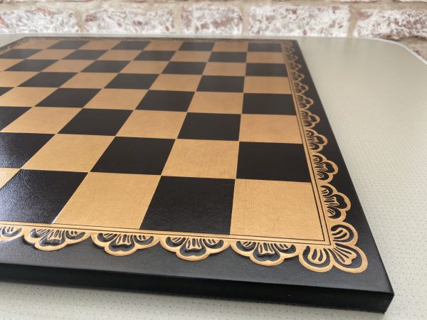 Black and Gold Leatherette Board 2" Squares - Image 6
