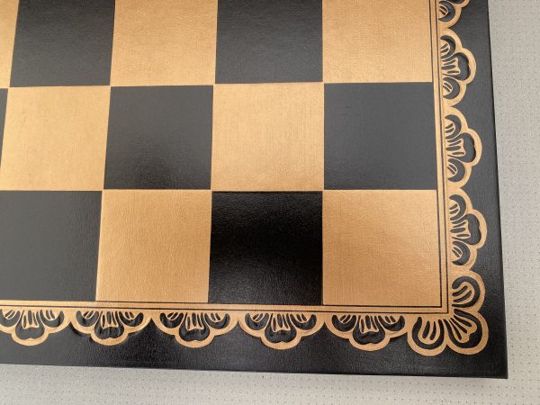 Black and Gold Leatherette Board 2" Squares - Image 7