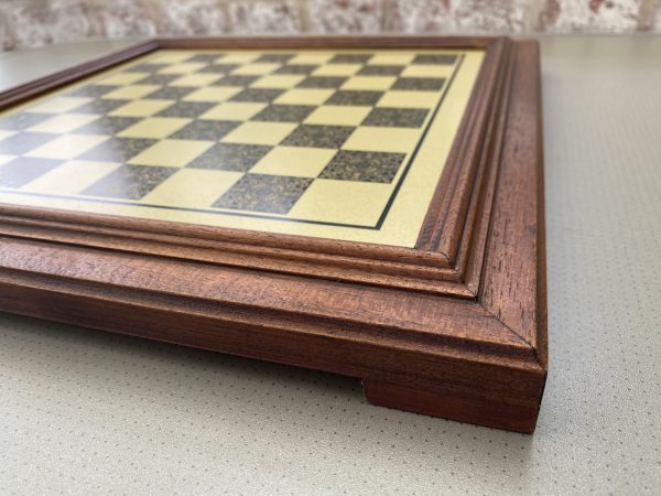 Italfama Small Tiered Brown Chess Board - Image 4