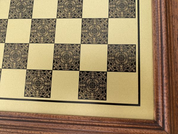 Italfama Small Tiered Brown Chess Board - Image 6