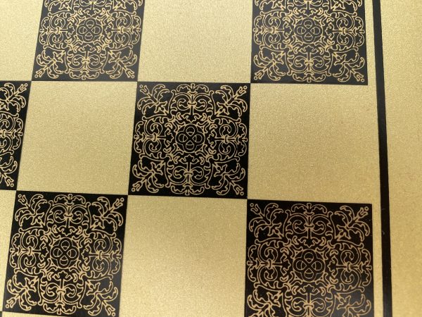 Italfama Small Tiered Brown Chess Board - Image 7
