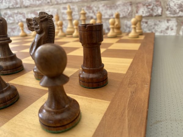 Staunton Double Weighted Chess Pieces - Image 10