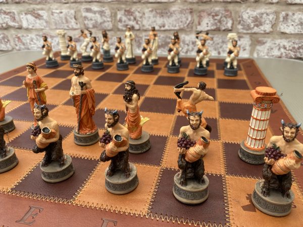 Italfama Greek Mythology Stone Chess Set - Image 11
