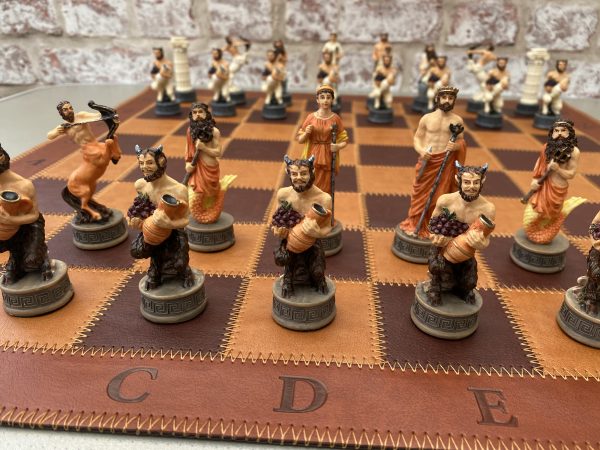Italfama Greek Mythology Stone Chess Set - Image 12