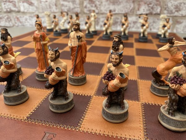 Italfama Greek Mythology Stone Chess Set - Image 2