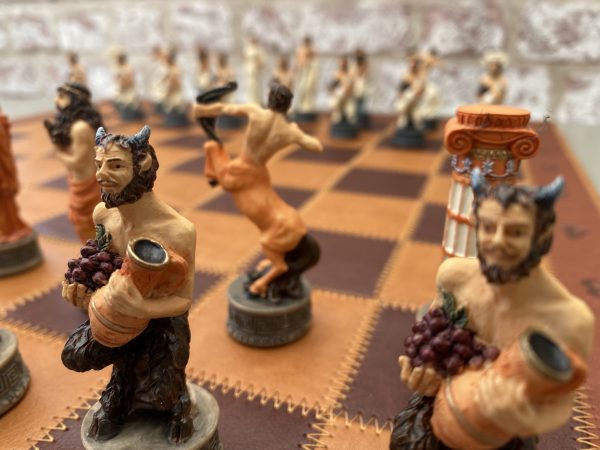 Italfama Greek Mythology Stone Chess Set - Image 4