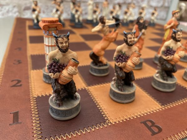 Italfama Greek Mythology Stone Chess Set - Image 5