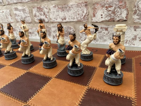 Italfama Greek Mythology Stone Chess Set - Image 8