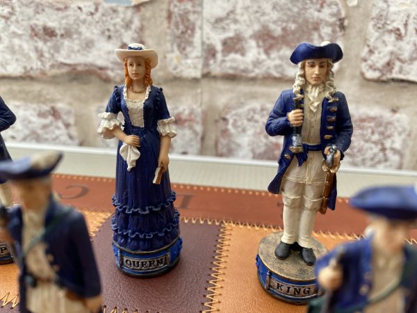 Italfama Pirates v Navy Stone Chess Set - Image 9