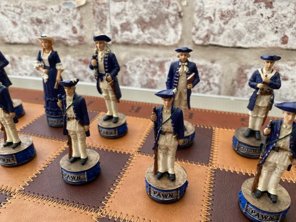 Italfama Pirates v Navy Stone Chess Set - Image 10